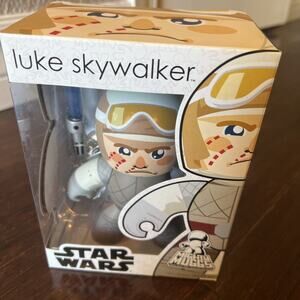 Star Wars Mighty Muggs 2009 Wave 2 Luke Skywalker Vinyl Figure [Hoth Gear]